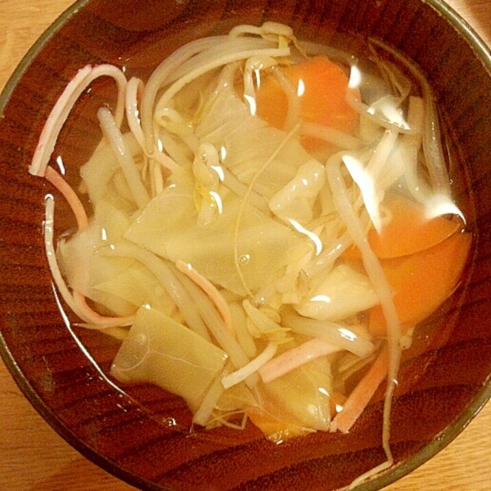 カニカマ入り☆野菜スープ